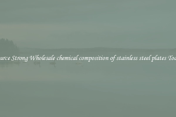 Source Strong Wholesale chemical composition of stainless steel plates Today