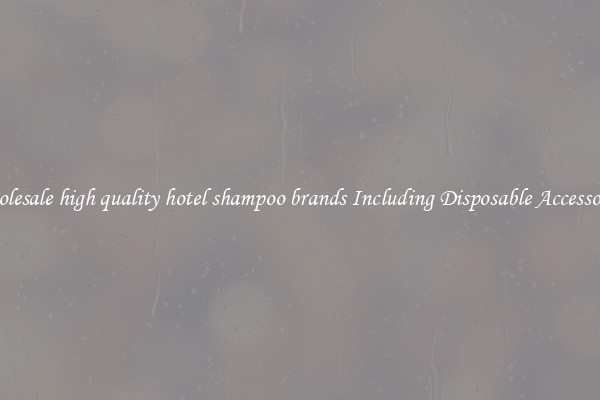 Wholesale high quality hotel shampoo brands Including Disposable Accessories 