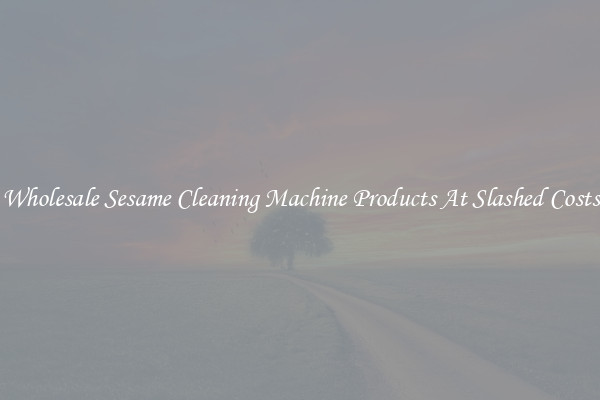Wholesale Sesame Cleaning Machine Products At Slashed Costs